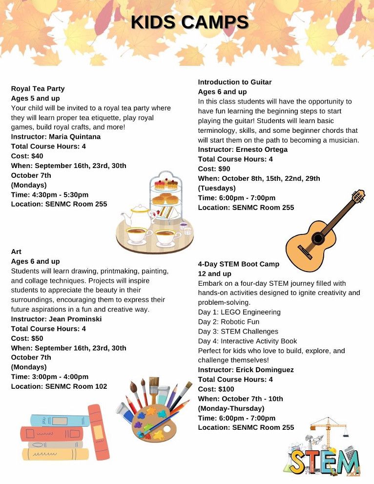 Community ED Fall 24 Schedule Pg4