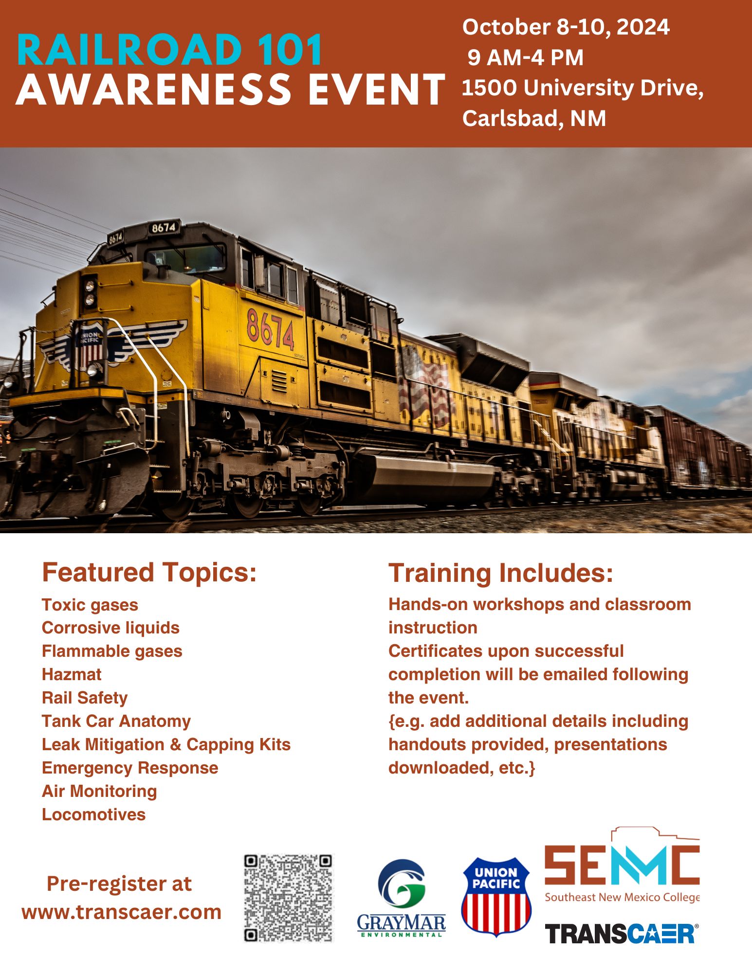 Rail road 101 flyer