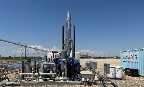Sunvapor’s Solar Hybrid Oilfield Water Desalination Pilot Facility 