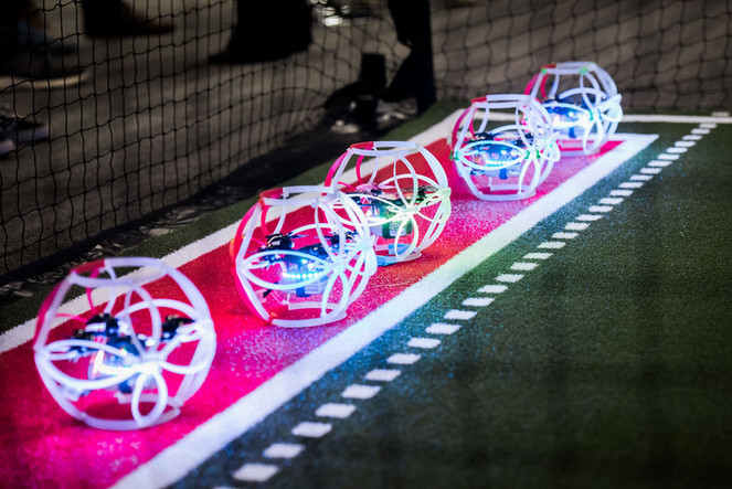 Drone soccer image